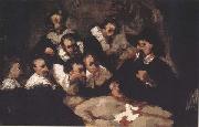 Edouard Manet La Lecon d'anatomie du d Tulp d'apres Rembrandt (mk40) oil painting artist
